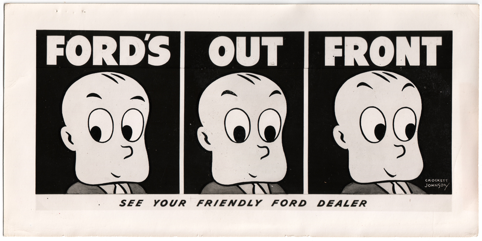 Crockett Johnson, Ford ad, pt 2 Crockett Johnson, Ford ad, pt 2