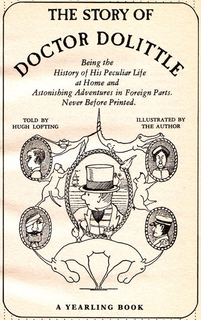 The Story of Doctor Dolittle, frontispiece, 1988 The Story of Doctor Dolittle, frontispiece, 1988