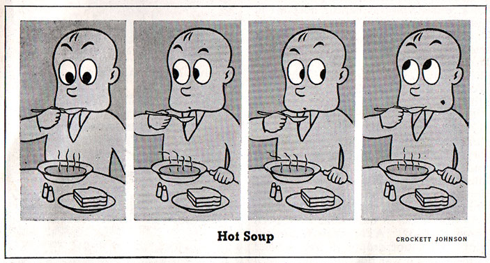 Crockett Johnson, "The Little Man with the Eyes," 20 Sept. 1941 Crockett Johnson, "The Little Man with the Eyes," 20 Sept. 1941