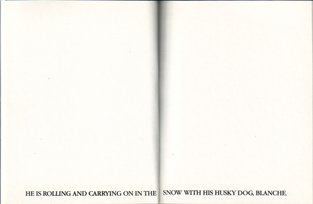 Remy Charlip, It Looks Like Snow (1957): fourth two-page spread Remy Charlip, It Looks Like Snow (1957): fourth two-page spread