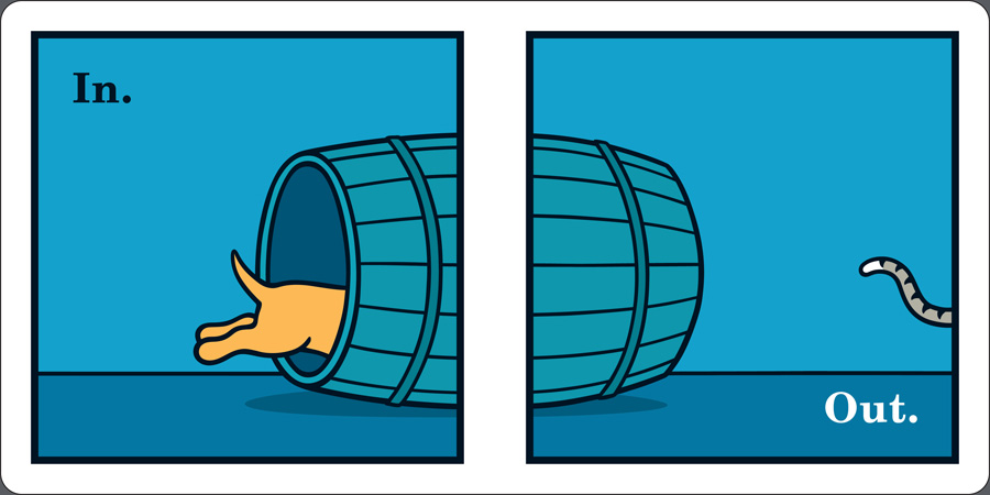 Newgarden and Cash, "In. Out." from Bow-Wow Attracts Opposites Newgarden and Cash, "In. Out." from Bow-Wow Attracts Opposites