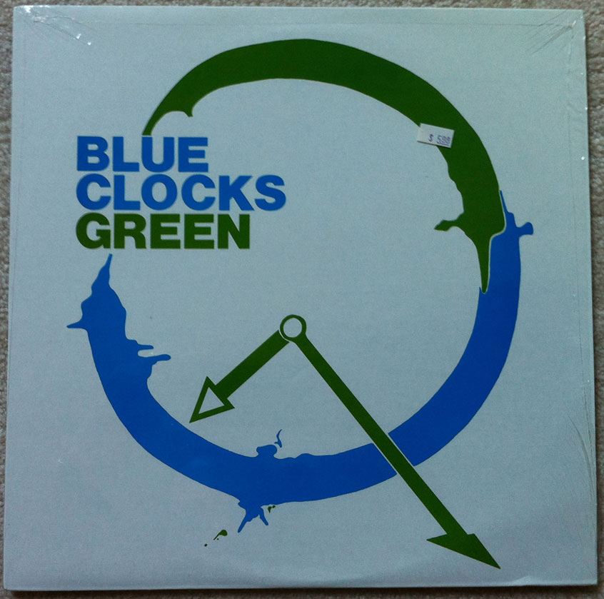 Blue Clocks Green, "Hemingway" 12-inch Blue Clocks Green, "Hemingway" 12-inch