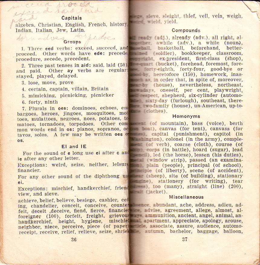 Newtown High School Handbook, 1921-1923: pp. 36-37 Newtown High School Handbook, 1921-1923: pp. 36-37