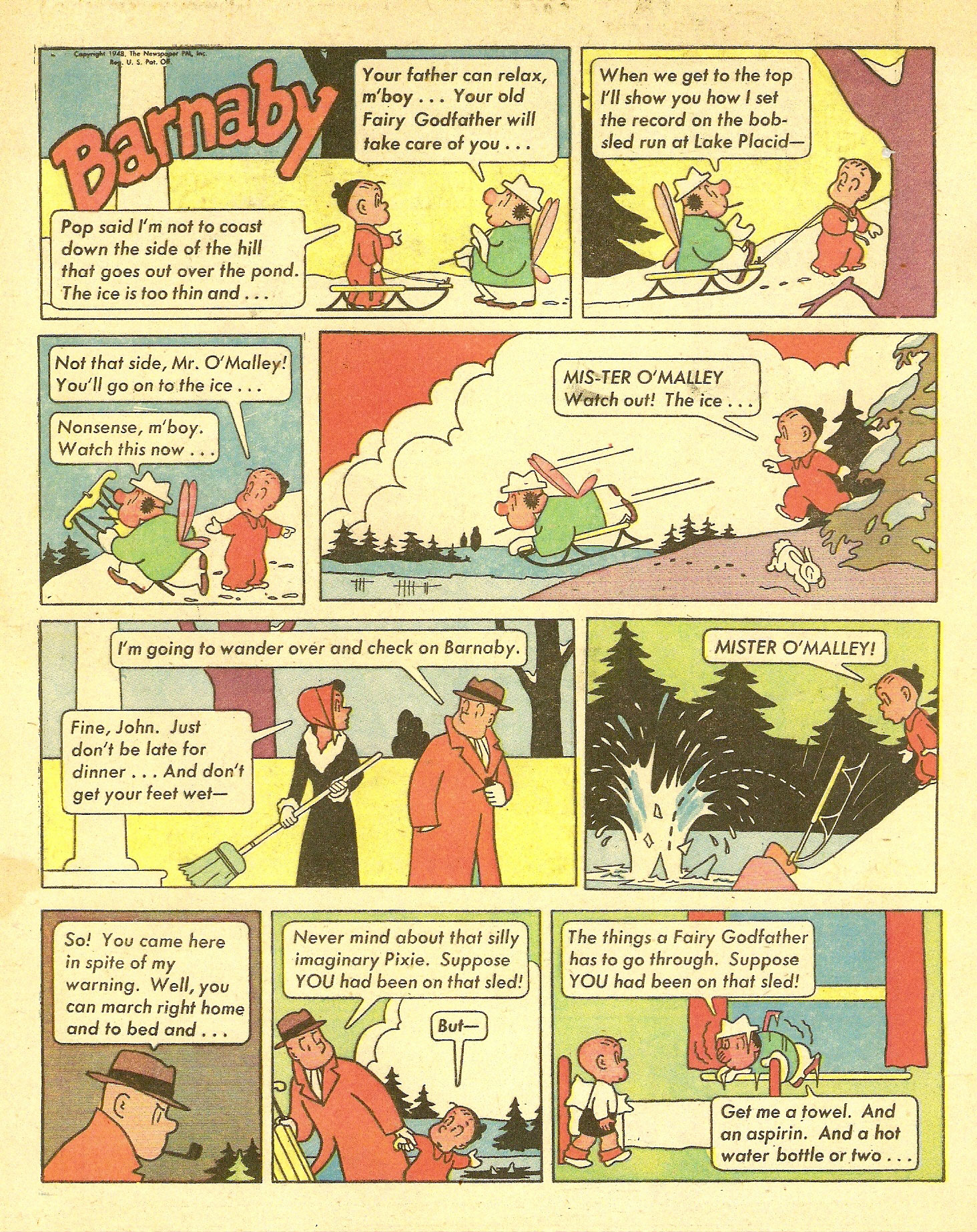 Barnaby, Winter 1948 Barnaby, Winter 1948