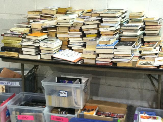 Occupy Wall Street Library: "Property from #Zuccotti, incl #OWS library, safely stored @ 57th St Sanit Garage; can be picked up Weds" Occupy Wall Street Library: "Property from #Zuccotti, incl #OWS library, safely stored @ 57th St Sanit Garage; can be picked up Weds"