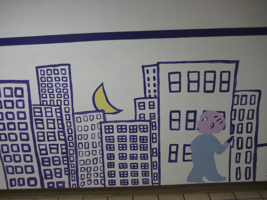 Harold mural at Ben Franklin School, Norwalk, Connecticut. Photo by Jackie Curtis. Harold mural at Ben Franklin School, Norwalk, Connecticut. Photo by Jackie Curtis.