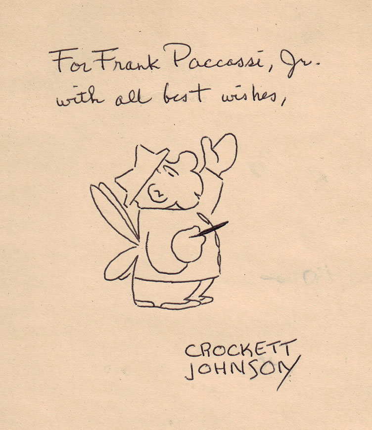 Mr. O'Malley, as drawn by Crockett Johnson, 1962 Mr. O'Malley, as drawn by Crockett Johnson, 1962