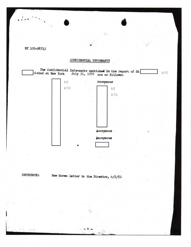 Crockett Johnson's FBI file, page 7 Crockett Johnson's FBI file, page 7