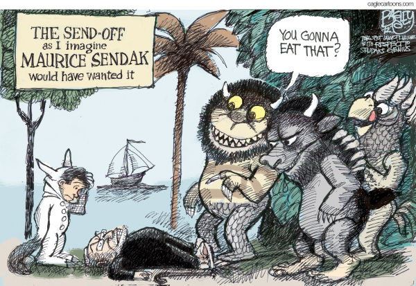 Pat Bagley, tribute to Maurice Sendak Pat Bagley, tribute to Maurice Sendak