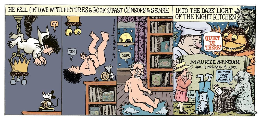 Art Spiegelman's tribute to Maurice Sendak (May 2012) Art Spiegelman's tribute to Maurice Sendak (May 2012)