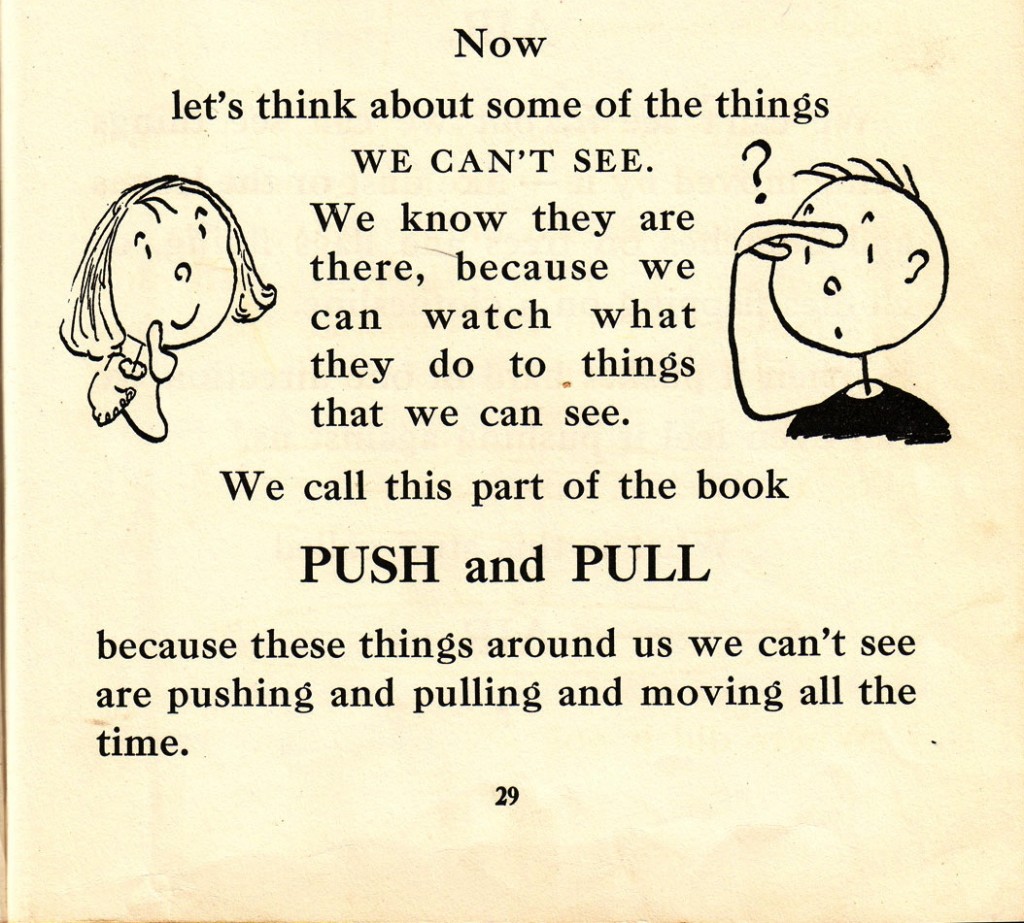 Munro Leaf, Science Can Be Fun (1958): page 29 (lower half) Munro Leaf, Science Can Be Fun (1958): page 29 (lower half)