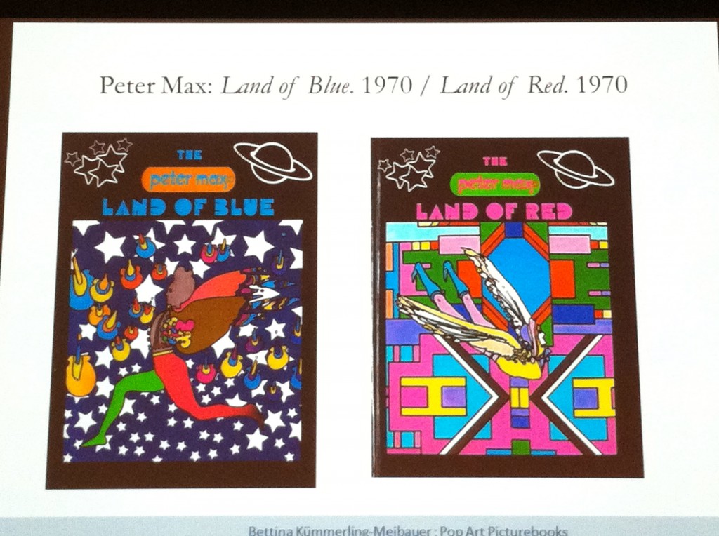 Peter Max, The Land of Blue (1970) and The Land of Red (1970) Peter Max, The Land of Blue (1970) and The Land of Red (1970)