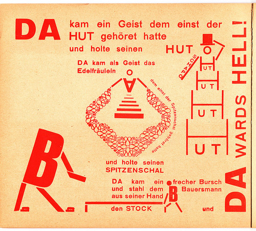 Kurt Schwitters, Die Scheuche (1925) Kurt Schwitters, Die Scheuche (1925)