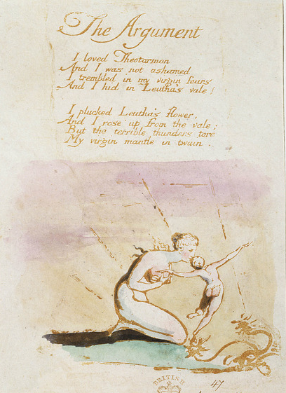 William Blake, Visions of the Daughters of Albion