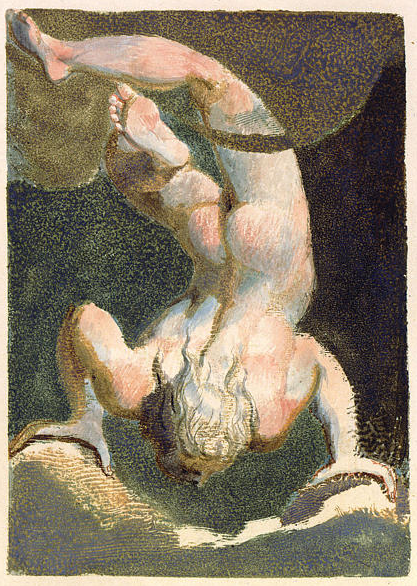 William Blake, Plate 4, The Book of Urizen, copy A (1794)