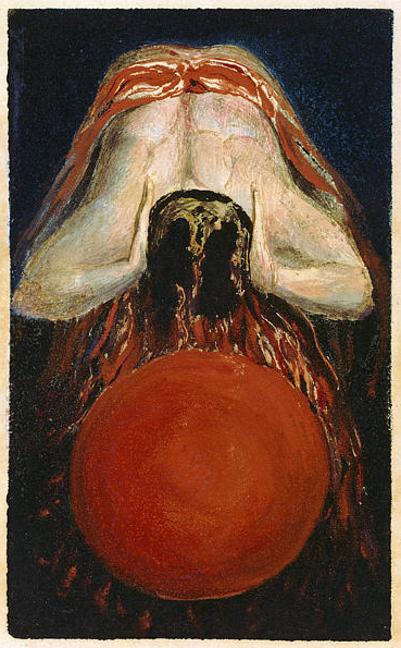 William Blake, Plate 11, The Book of Urizen, copy A (1794)
