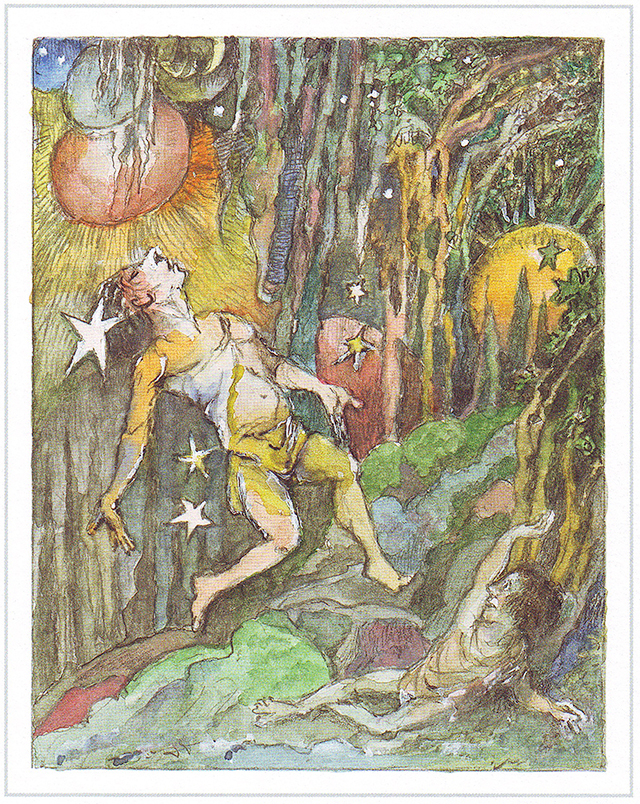 Maurice Sendak, My Brother's Book (2012): "On a bleak midwinter's night"