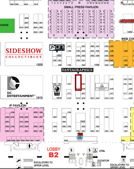 Comic-Con 2013: Where's Fantagraphics?