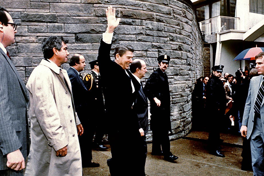 The attempted assassination of President Ronald Reagan on March 30, 1981