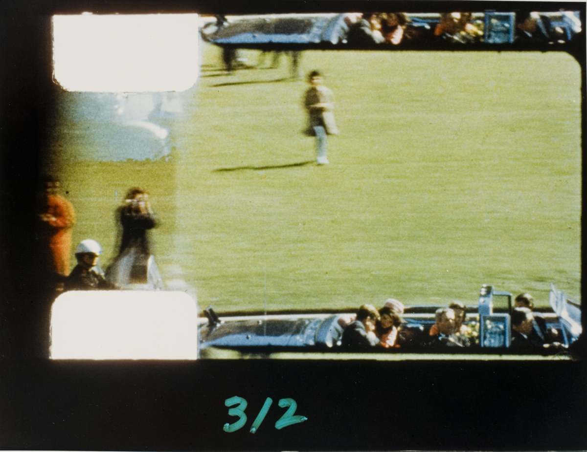Zapruder film, frame 312