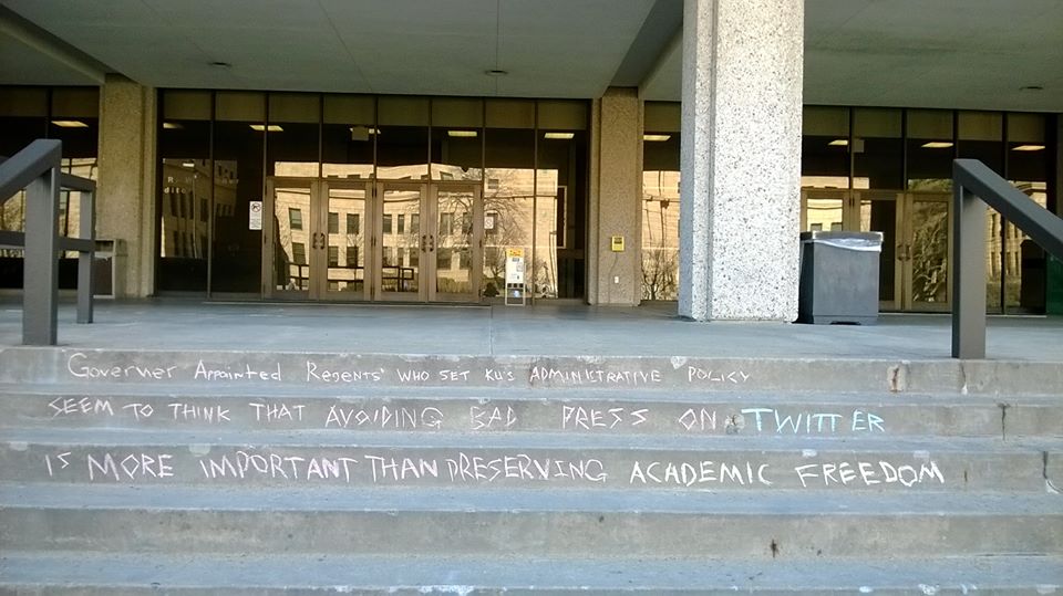 graffiti, University of Kansas