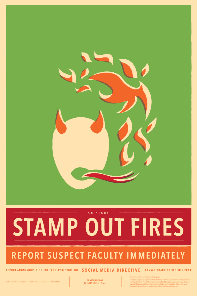 Stamp Out Fires: Report Suspect Faculty Immediately