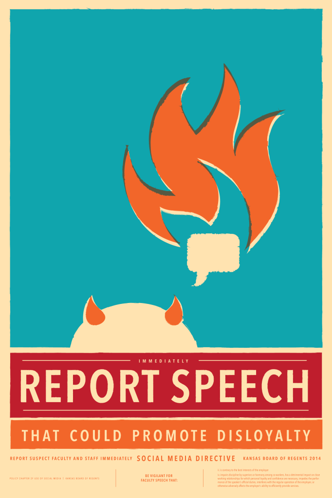 Report Speech That Could Promote Disloyalty