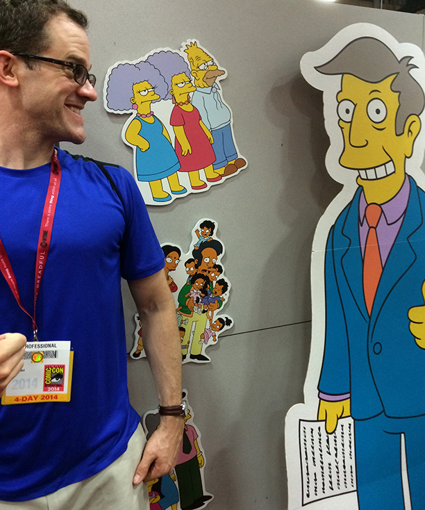 Principal Skinner and me.