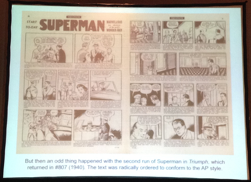 Superman (in Triumph, UK 1940)