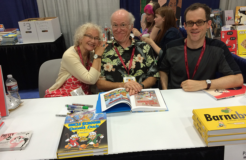 Trina Robbins, Don Rosa, and Philip Nel