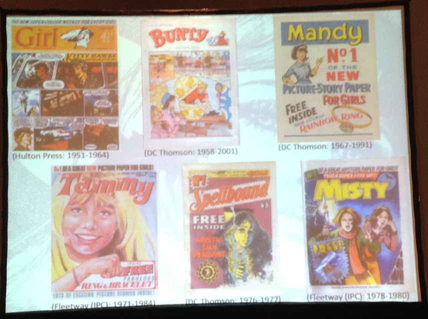 Evolution of British girls' comics