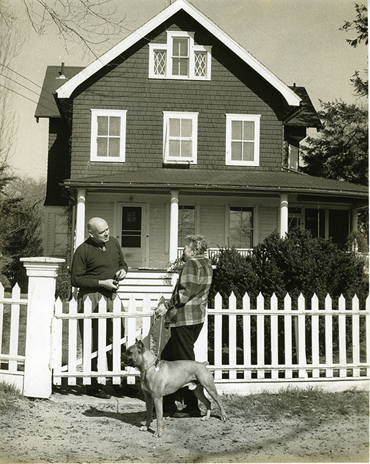 Crockett Johnson and Ruth Krauss, 74 Rowayton Ave., 1959