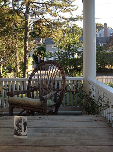 Front porch of 74 Rowayton Ave., 2014