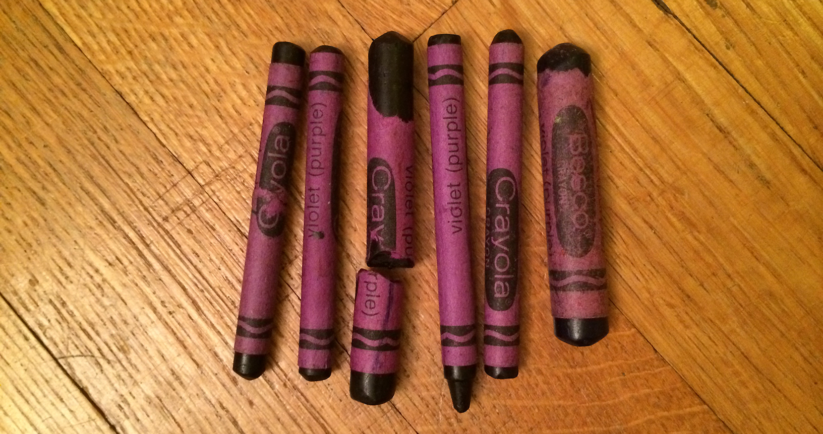 my purple crayons